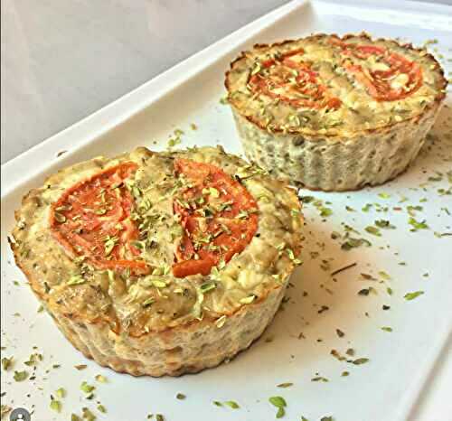 Muffins Salés Légers au Thon et à la Tomate