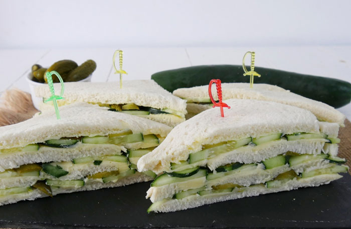 Sandwichs Frais au Concombre