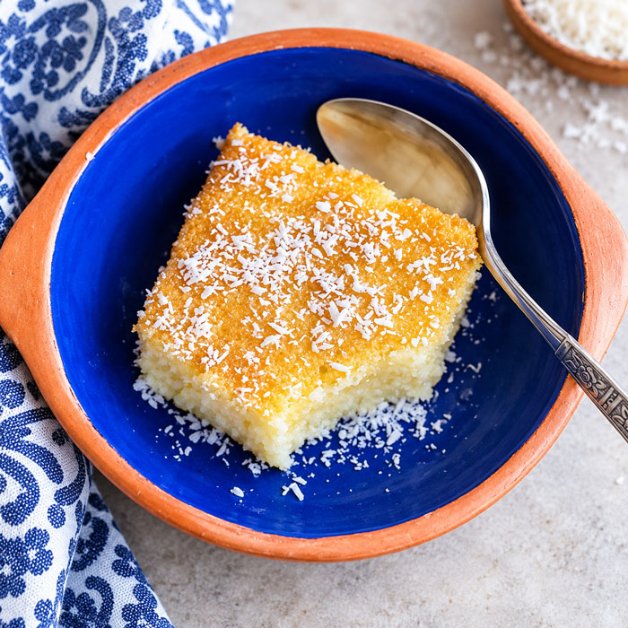 Gâteau Semoule Coco Facile et Moelleux