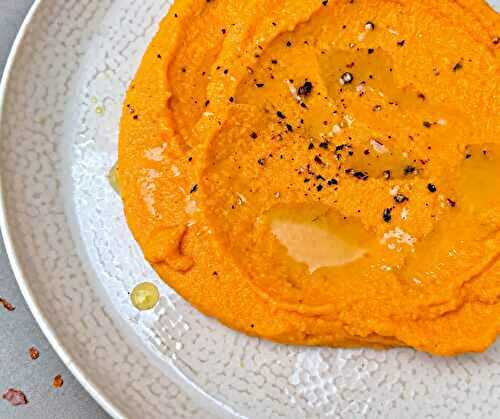Houmous Léger de Citrouille Facile et Crémeux