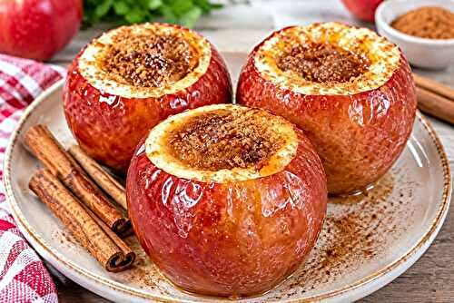 Pommes au Four Légères à la Cannelle