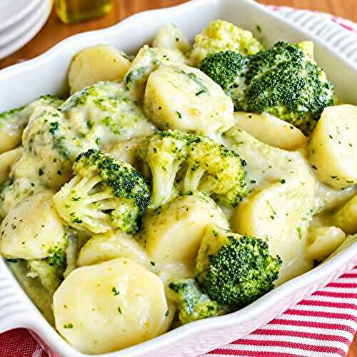 Pommes de Terre et Brocoli à la Sauce Crémeuse Légère