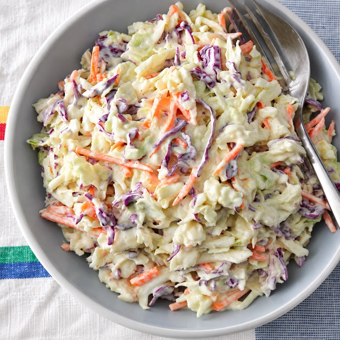 Salade au Chou Légère (Style Coleslaw)