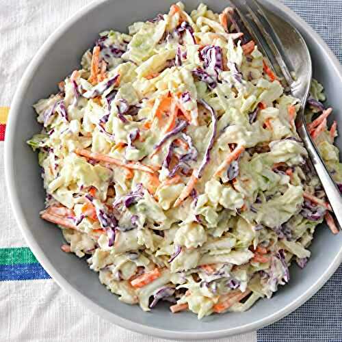 Salade au Chou Légère (Style Coleslaw)