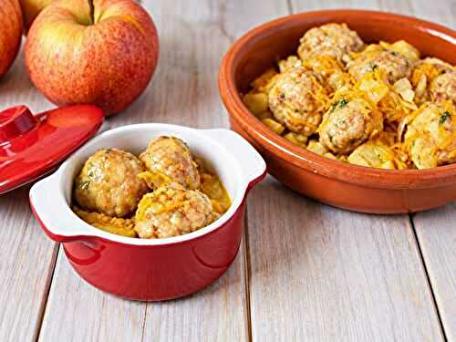 Boulettes de Viande au Cidre et aux Pommes