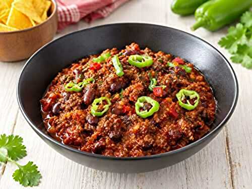 Chili Con Carne Léger et Facile