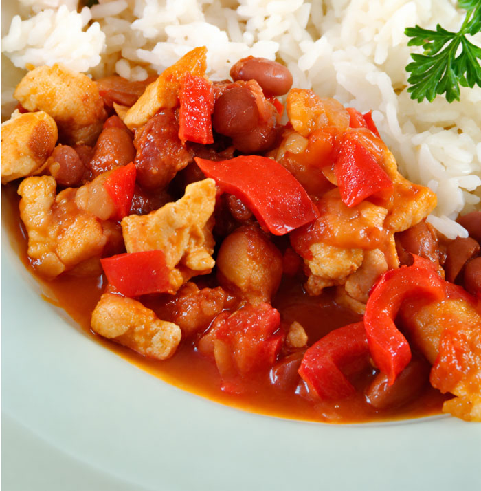 Escalopes de Poulet aux Poivrons