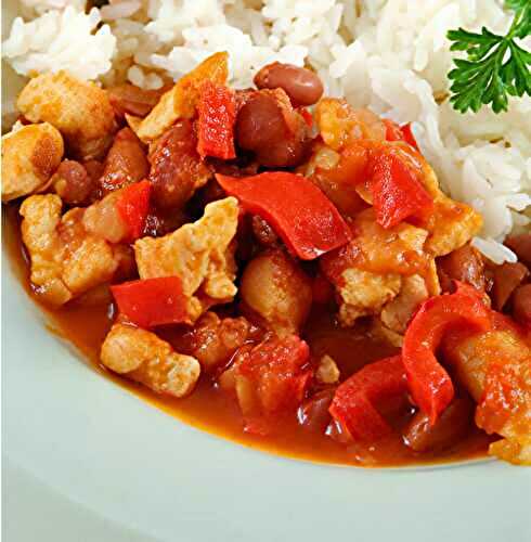 Escalopes de Poulet aux Poivrons