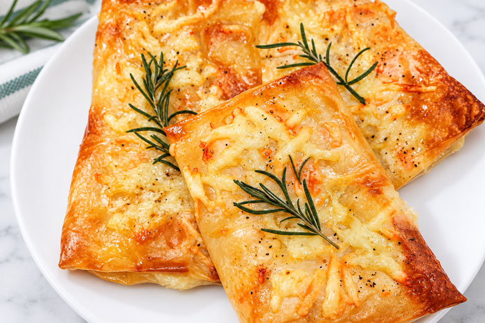 Pâte Filo au Saumon et Fromage