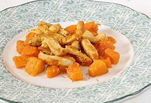 Poêlée Légère de Poulet et Butternut