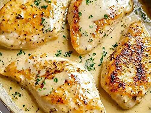 Poulet Léger à l’Estragon et à la Moutarde