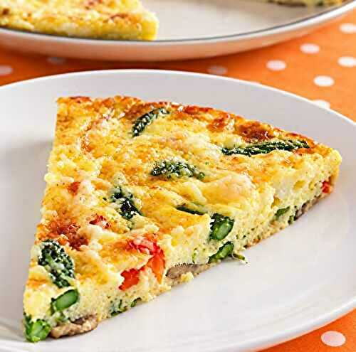 Tortilla Légère aux Légumes Facile et Savoureuse