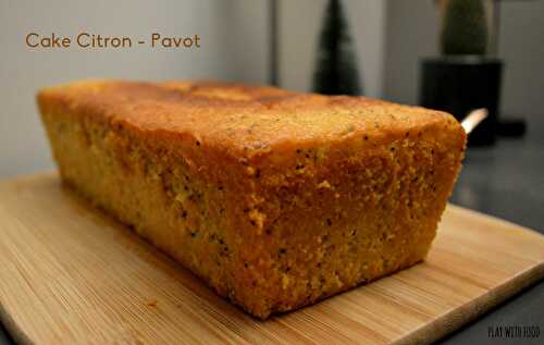 Cake Citron - Pavot