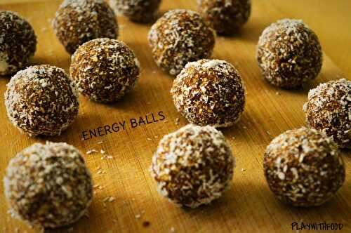 Energy Balls - Dattes et Avoine