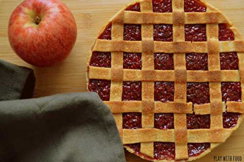 Linzertorte - Pomme Framboise