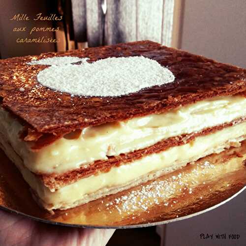 MilleFeuilles aux Pommes Caramélisées - Battle Food #57