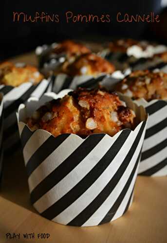 Muffins Pommes Cannelle (trop moelleux)