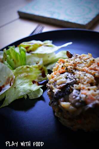 Risotto Saumon - Champignon