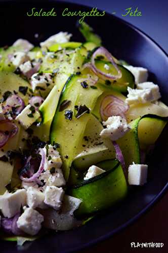 Salade Fraîche (Bis) Courgettes - Féta