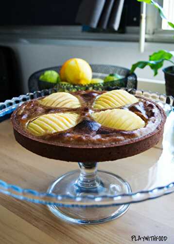 Tarte aux Poires et à la crème de Marrons