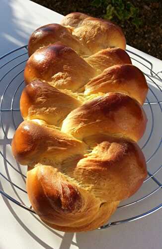 Brioche vendéenne tressée