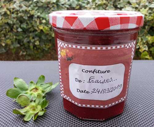 Confiture de fraises au thermomix (ou robot cuiseur)