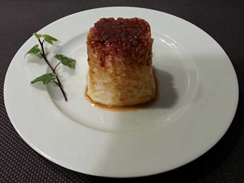 Gâteau de riz au caramel à la yaourtière multidélices SEB