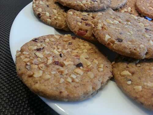 Petits biscuits noisettes