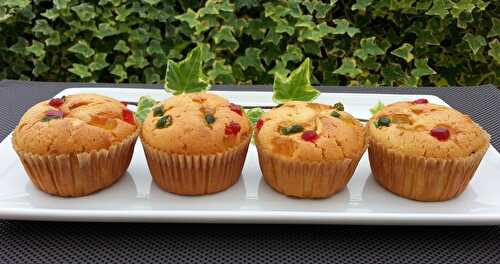 Petits cakes moelleux au citron et fruits confits