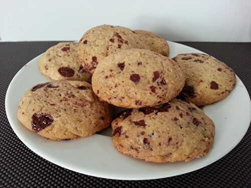 Petits cookies véganes au chocolat au thermomix ou robot mixeur - Plein le tablier