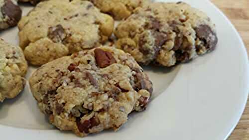 Cookies au chocolat au lait et noix de pécan au thermomix