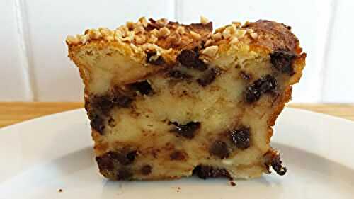 Pudding aux restes de croissants et brioche