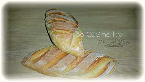 De délicieuses baguettes maison comme celles du Boulanger