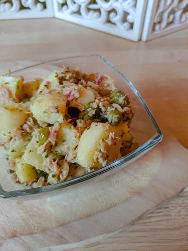 Salade de pommes de terre au thon en toute simplicité