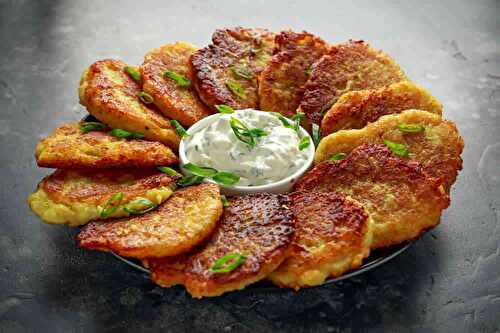 Beignets de pomme de terre - pour votre entrée de plat.