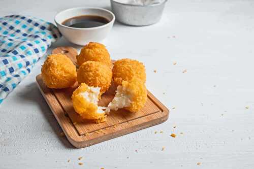 Croquettes de pommes de terre à la Mozzarella.