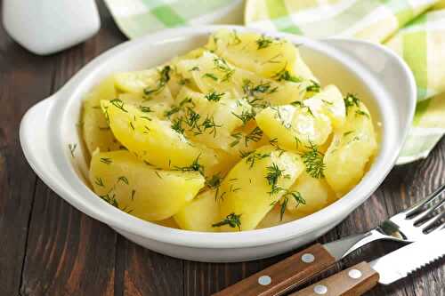 Pommes de terre à l'aneth - une entrée pour vos plats.