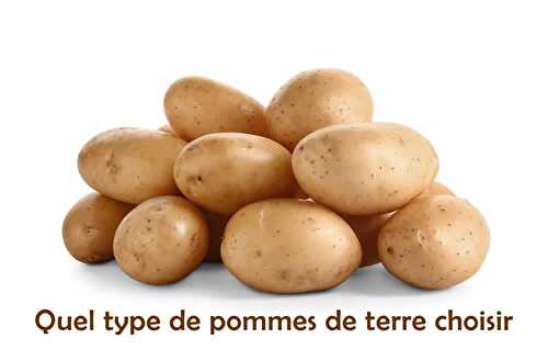 Quel type de pommes de terre choisir ?