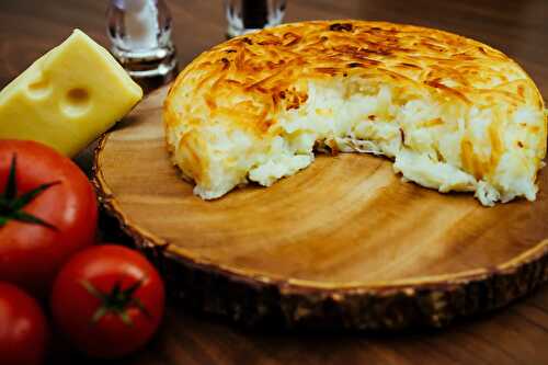 Rösti de pommes de terre au fromage