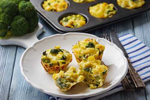 Muffins aux pomme de terre et brocoli