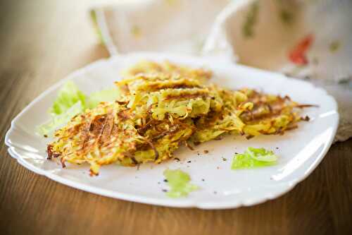 Crêpes de pomme de terre à la grille