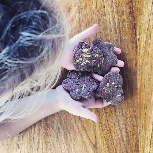 Biscuits choco pour le goûter (Ig bas, sans beurre)