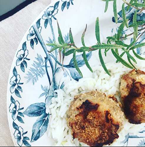 Boulettes de veau au romarin