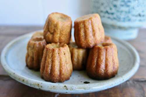 Canelés légers pour ma copine Cyn’