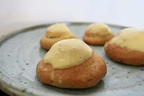 Choux à la fleur d’oranger (sans beurre, faible index glycémique)