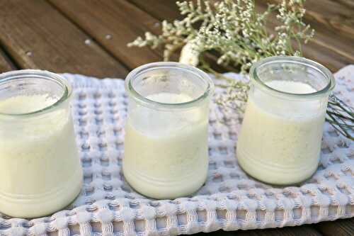 Crème dessert végétale à la vanille Bourbon de la Réunion