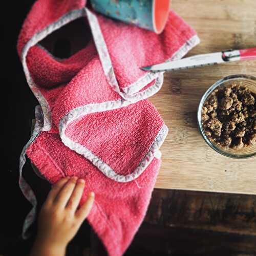 Crumble poire vanille à l’huile de coco (faible index glycémique, sans lactose)