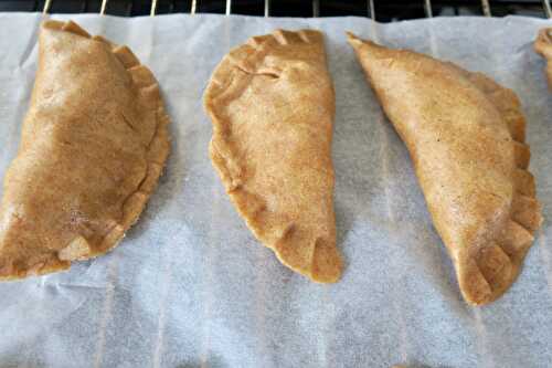 Empanadas végétariens (ou non) inspirés du Chili.