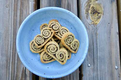 Mini palmiers au Zaatar libanais (mélange d’épices à base de thym)