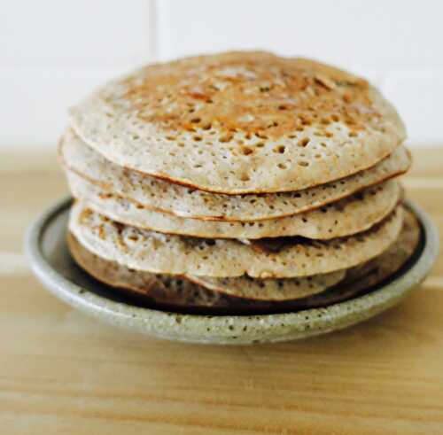 Petit dej n°1: Healthy morning…pancakes!